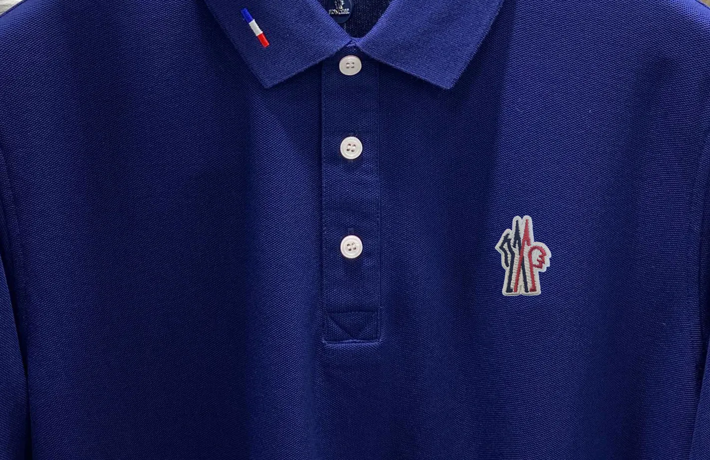 MONCLER/ SS Polo 。 T . . ! Piquet , “ ”。 . , , logo ， ， ， ， ， ， 。 Black/White/ Size：M~3XL